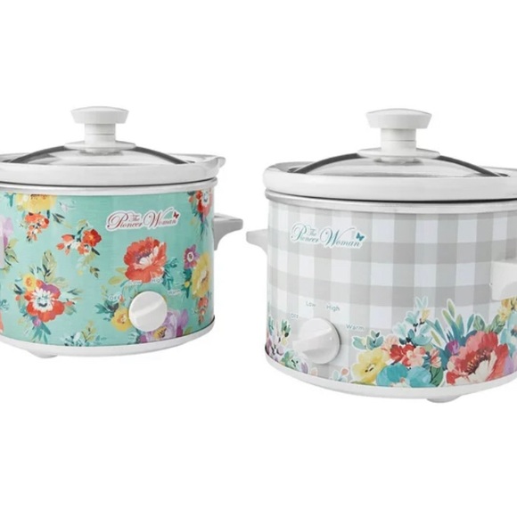 The Pioneer Woman Kitchen The Pioneer Woman Sweet Romance 5quart Slow Cookers Set Of 2